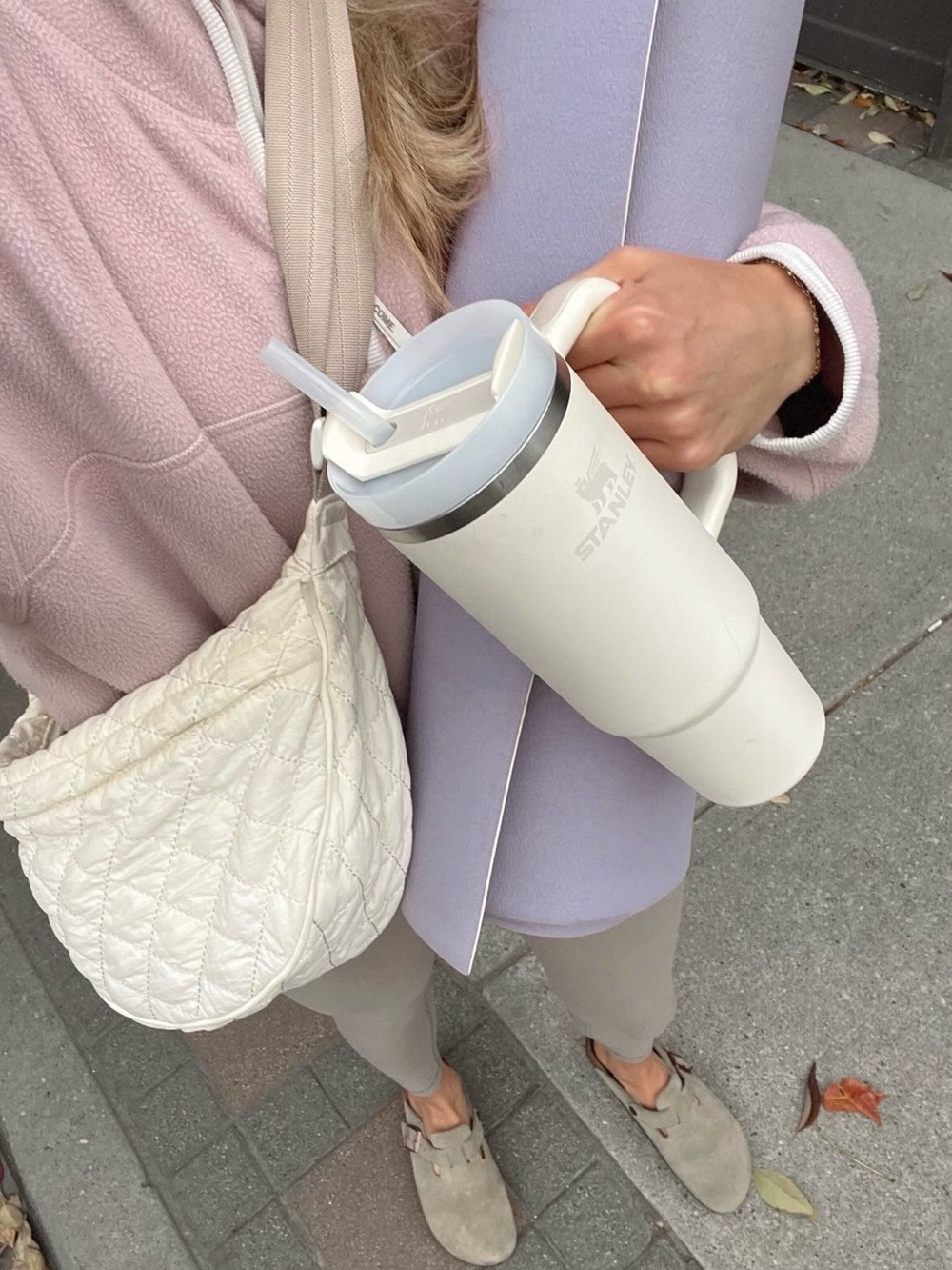 ELA X JILLIAN HARRIS - CROSSBODY BAG in Cream - Picture 7 of 7